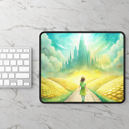Emerald Fantasy Kingdom Mouse Pad