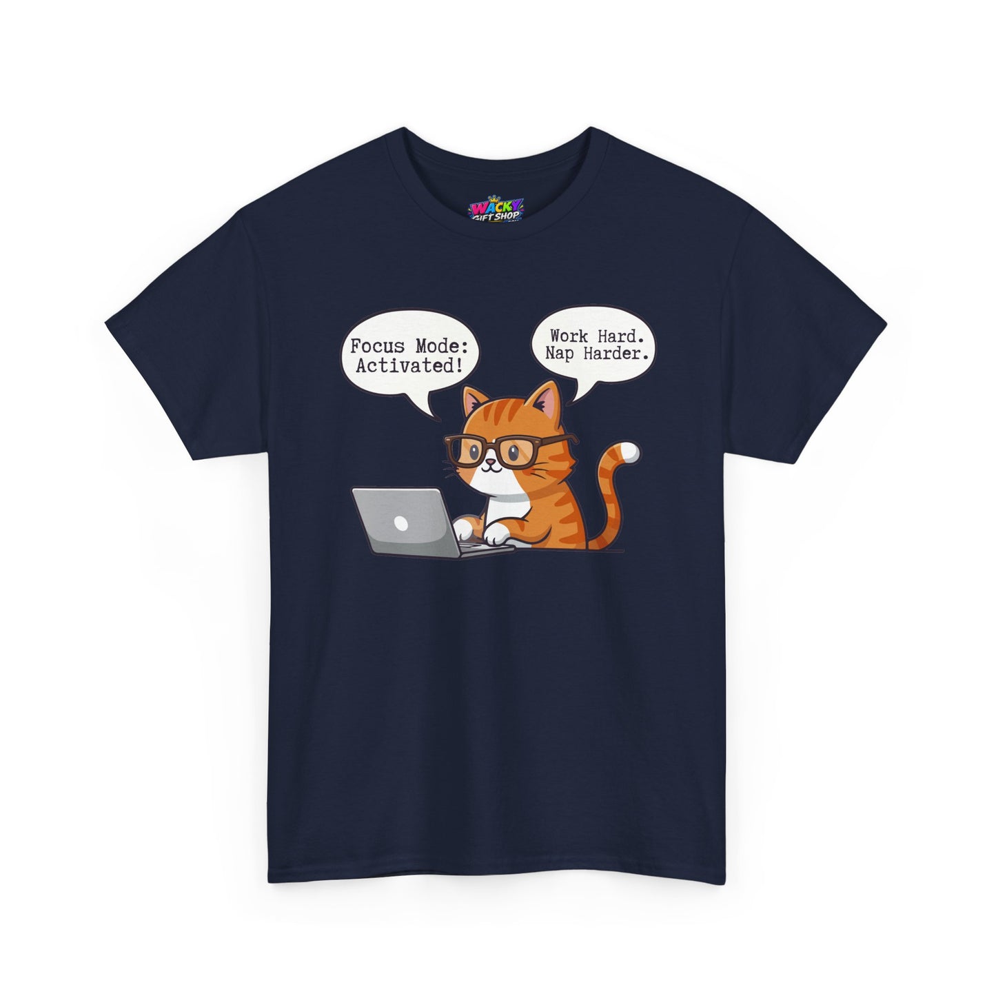 Work Hard Nap Harder Cat T-Shirt