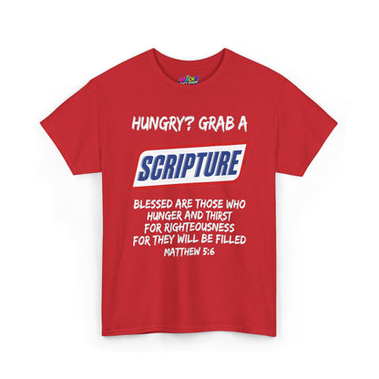 Hungry? Grab a Scripture T-Shirt