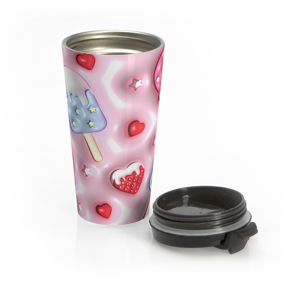 Sweet Dreams Ice Cream Stainless Steel Travel Mug