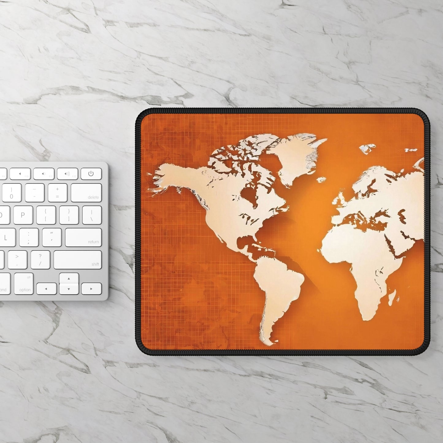 Burnt Atlas Mouse Pad