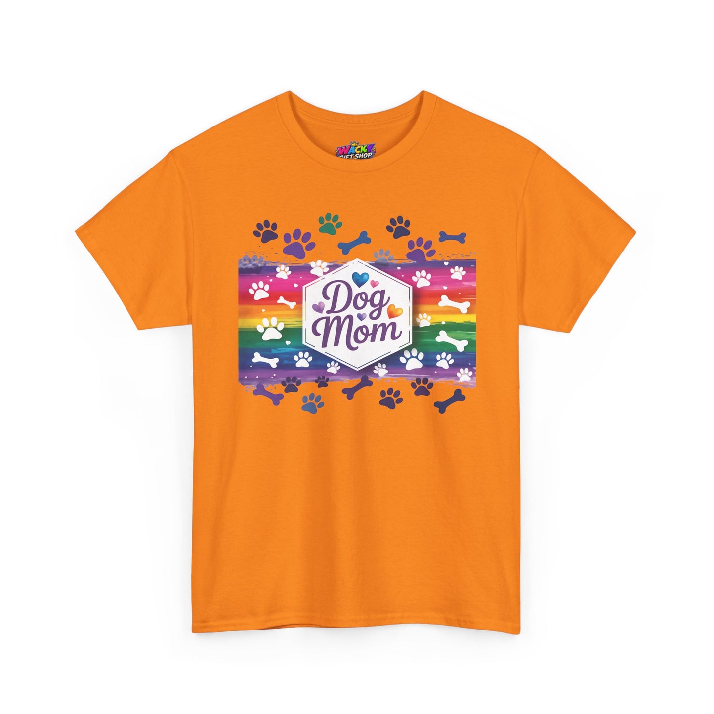 Dog Mom Rainbow T-Shirt