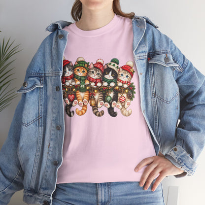 Christmas Kittens Holiday T-Shirt