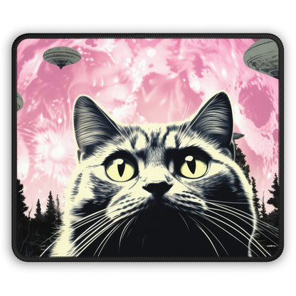 UFO Cat Mouse Pad