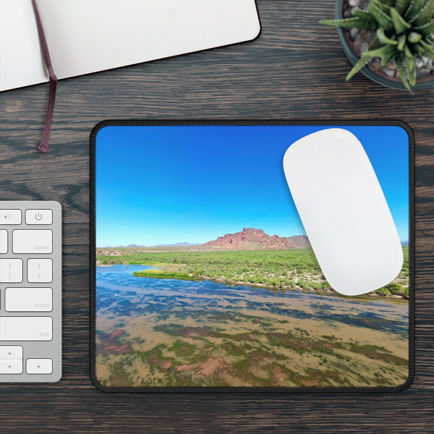 Arizona Desert Oasis Mouse Pad