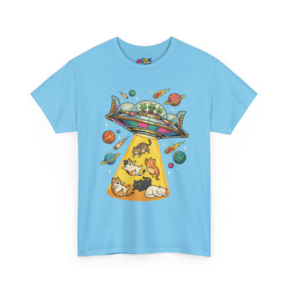 Alien Cat Abduction T-Shirt