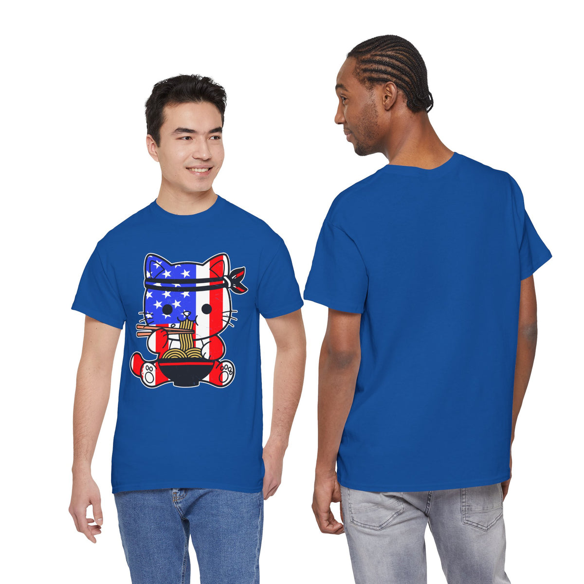 Patriotic Ramen Cat T-Shirt