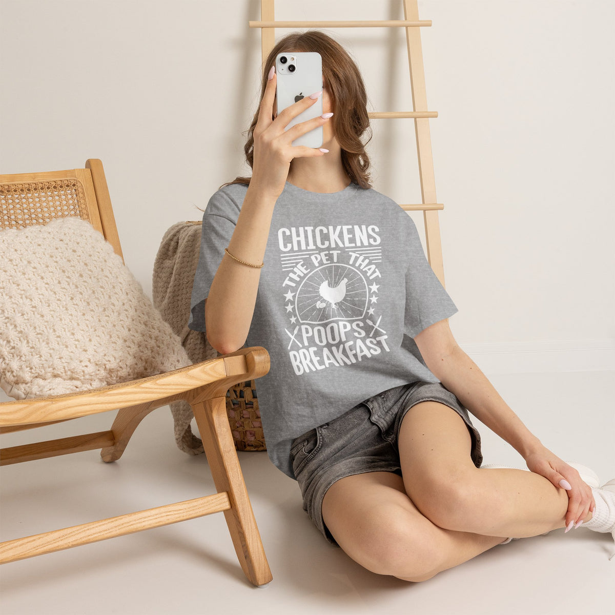 Chickens: The Pet That Poops Breakfast T-Shirt