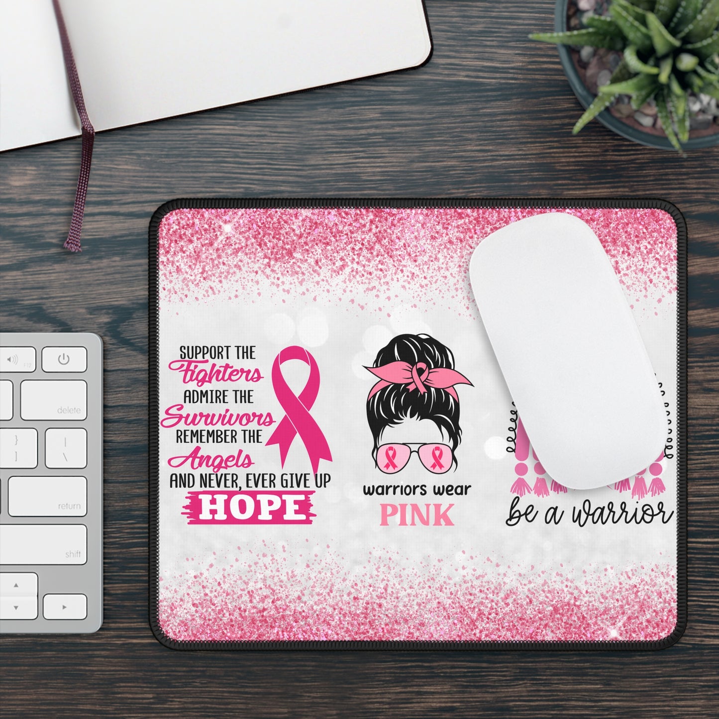 Support Squad Breast Cancer Awareness Mouse Pad