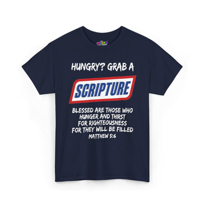 Hungry? Grab a Scripture T-Shirt