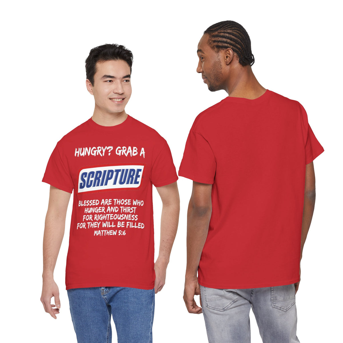 Hungry? Grab a Scripture T-Shirt