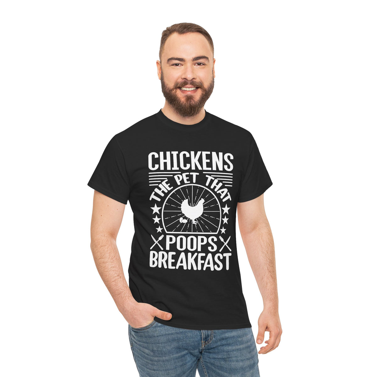 Chickens: The Pet That Poops Breakfast T-Shirt