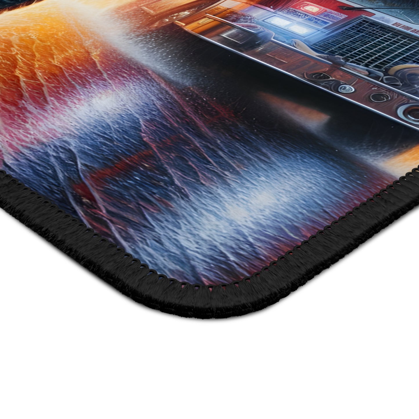 Firefighter Hero Mouse Pad