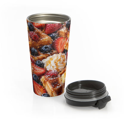 Berry Loaded French Toast Stainless Steel Travel Mug