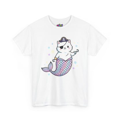 Pirate Mermaid Cat T-Shirt