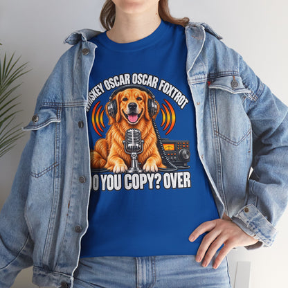 Do You Copy? Over Dog Ham Radio T-Shirt