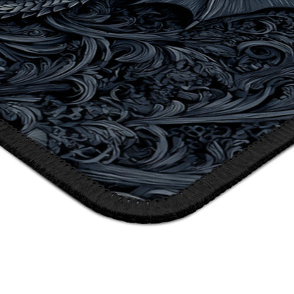 Midnight Dragon Gothic Mouse Pad