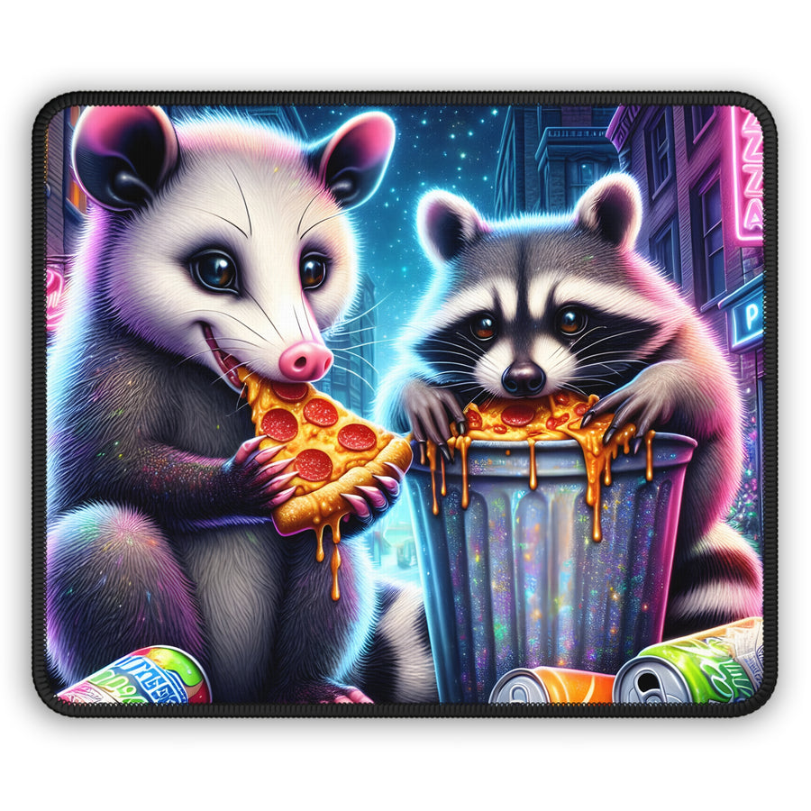 Trash Panda Pizza Party Mouse Pad