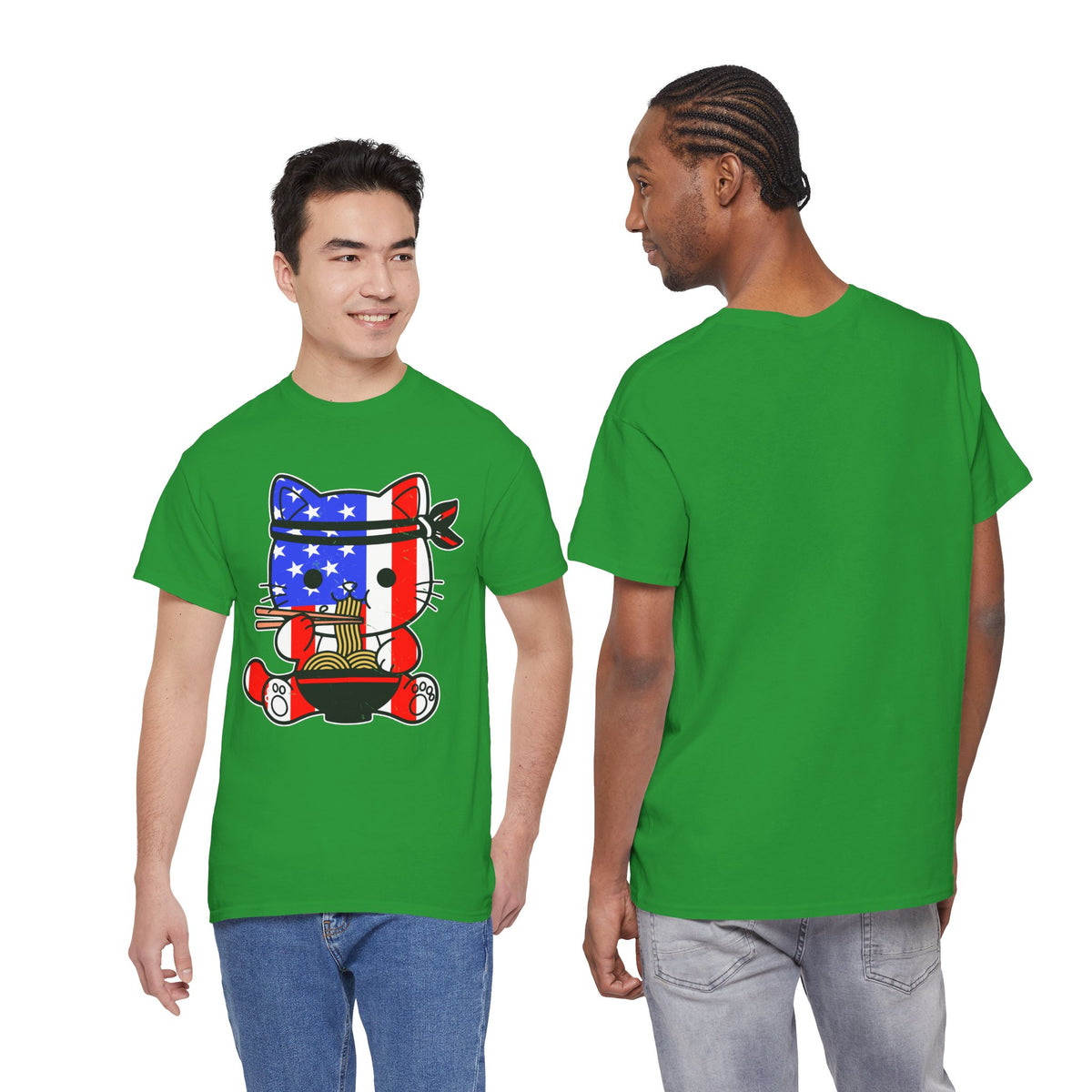 Patriotic Ramen Cat T-Shirt