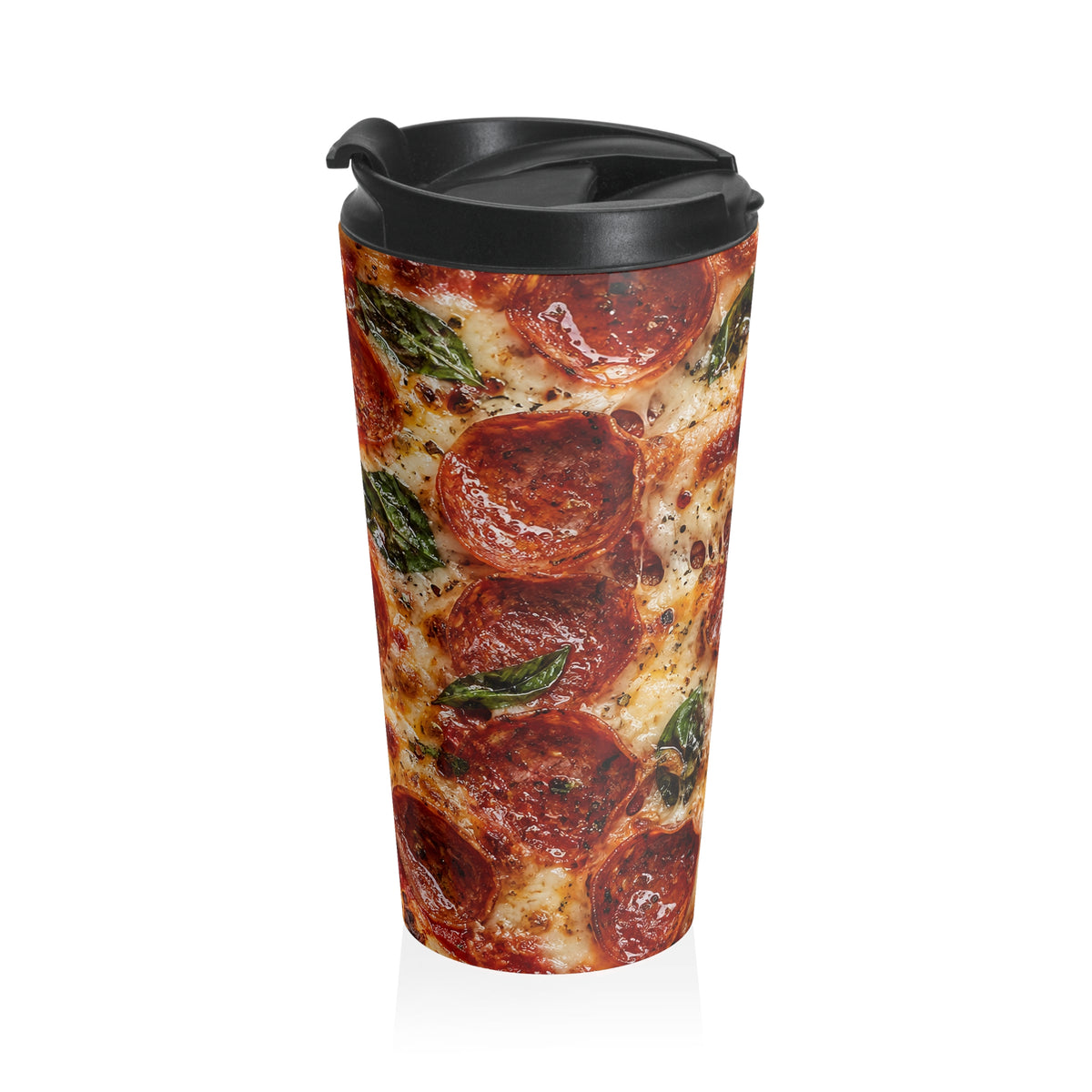 Pepperoni Pizza Overload Stainless Steel Travel Mug