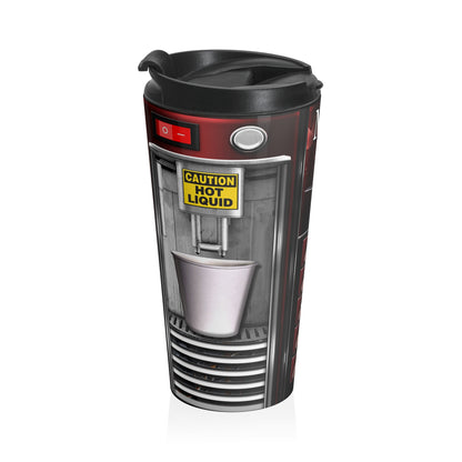 Hot Liquid Dispenser Travel Mug