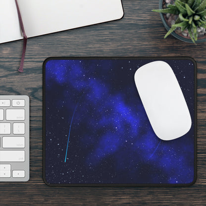 Stellar Comet Trails Mouse Pad