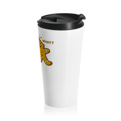 Gingerbread Panic Travel Mug