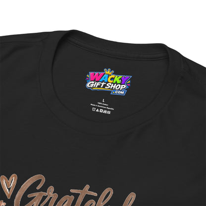 Grateful Thankful Blessed Christian T-Shirt