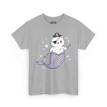Pirate Mermaid Cat T-Shirt