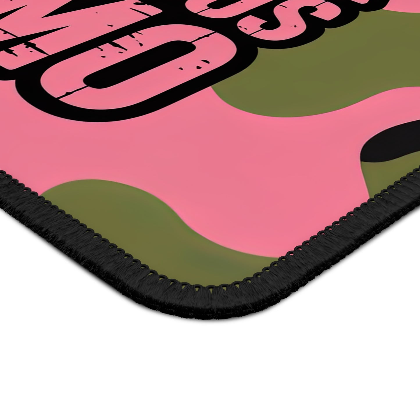 Pretty in Pink Dangerous in Camo Mouse Pad