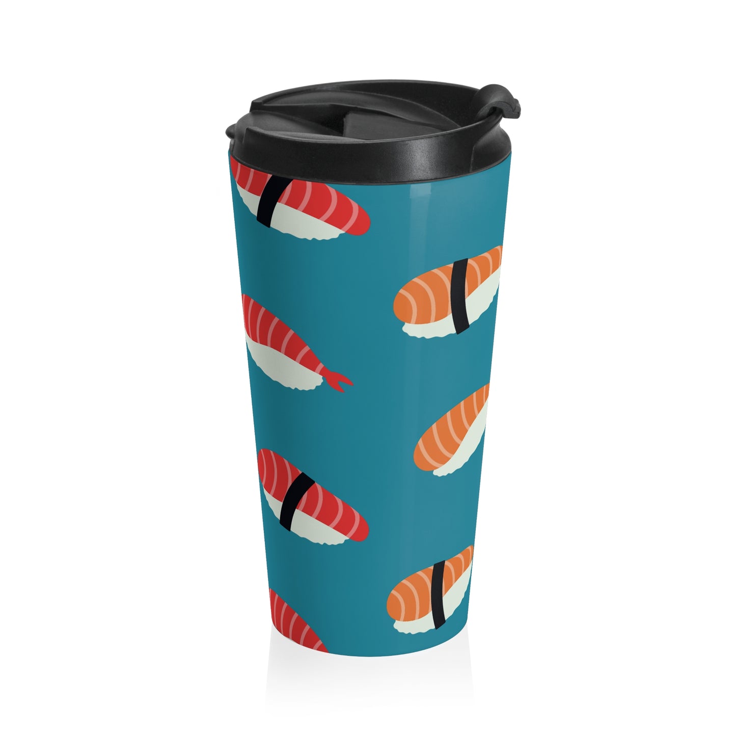 Nigiri Sushi Pattern Travel Mug