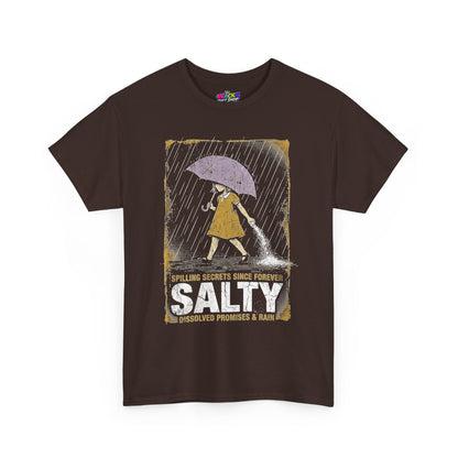 Salty Spilling Secrets Funny T-Shirt