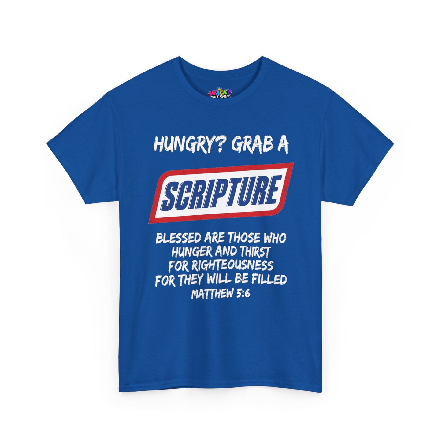 Hungry? Grab a Scripture T-Shirt