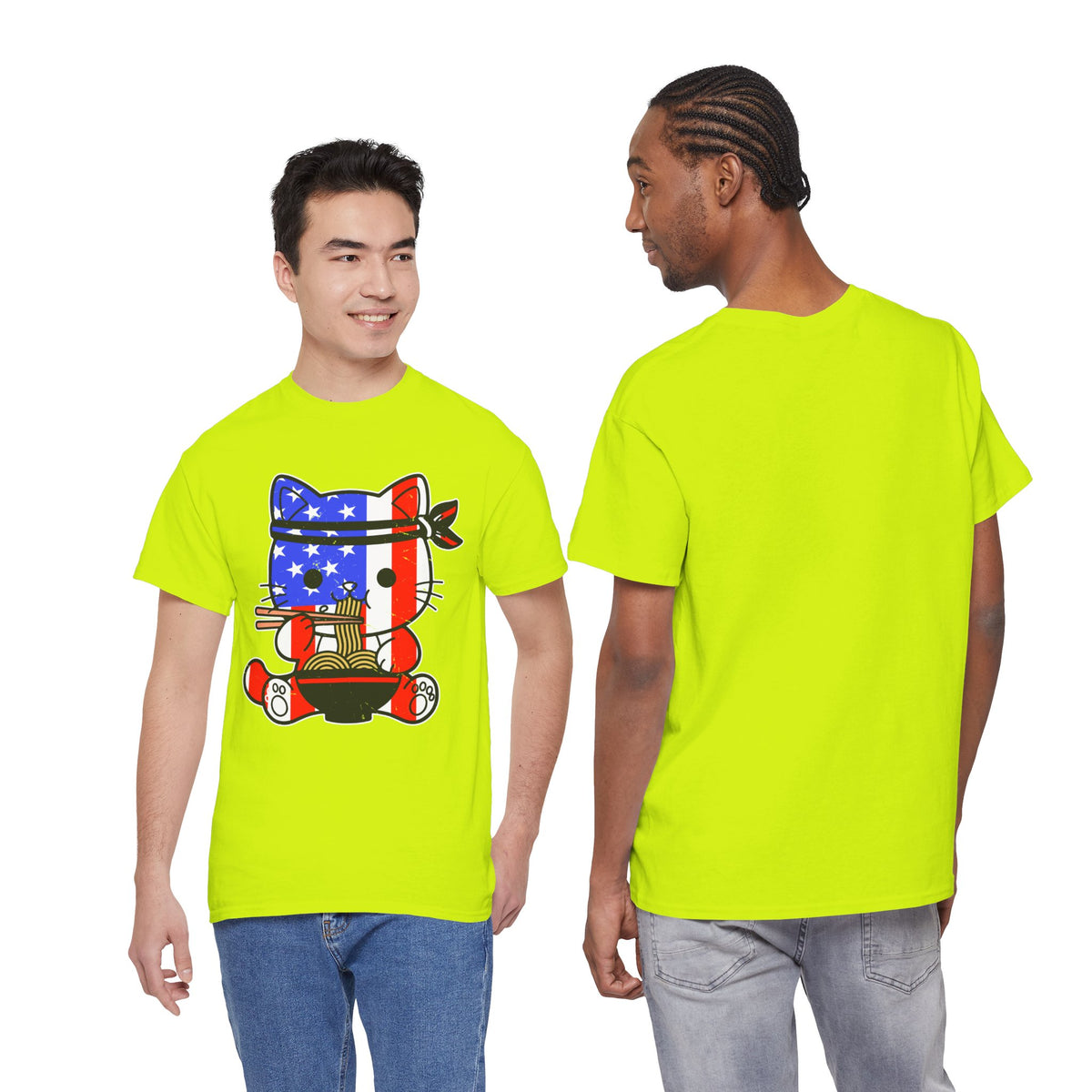Patriotic Ramen Cat T-Shirt