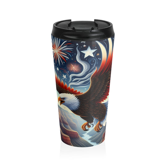 Freedom Flight Mug – 15oz Stainless Steel Travel Cup