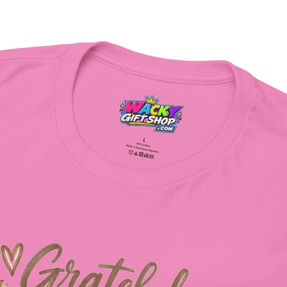 Grateful Thankful Blessed Christian T-Shirt