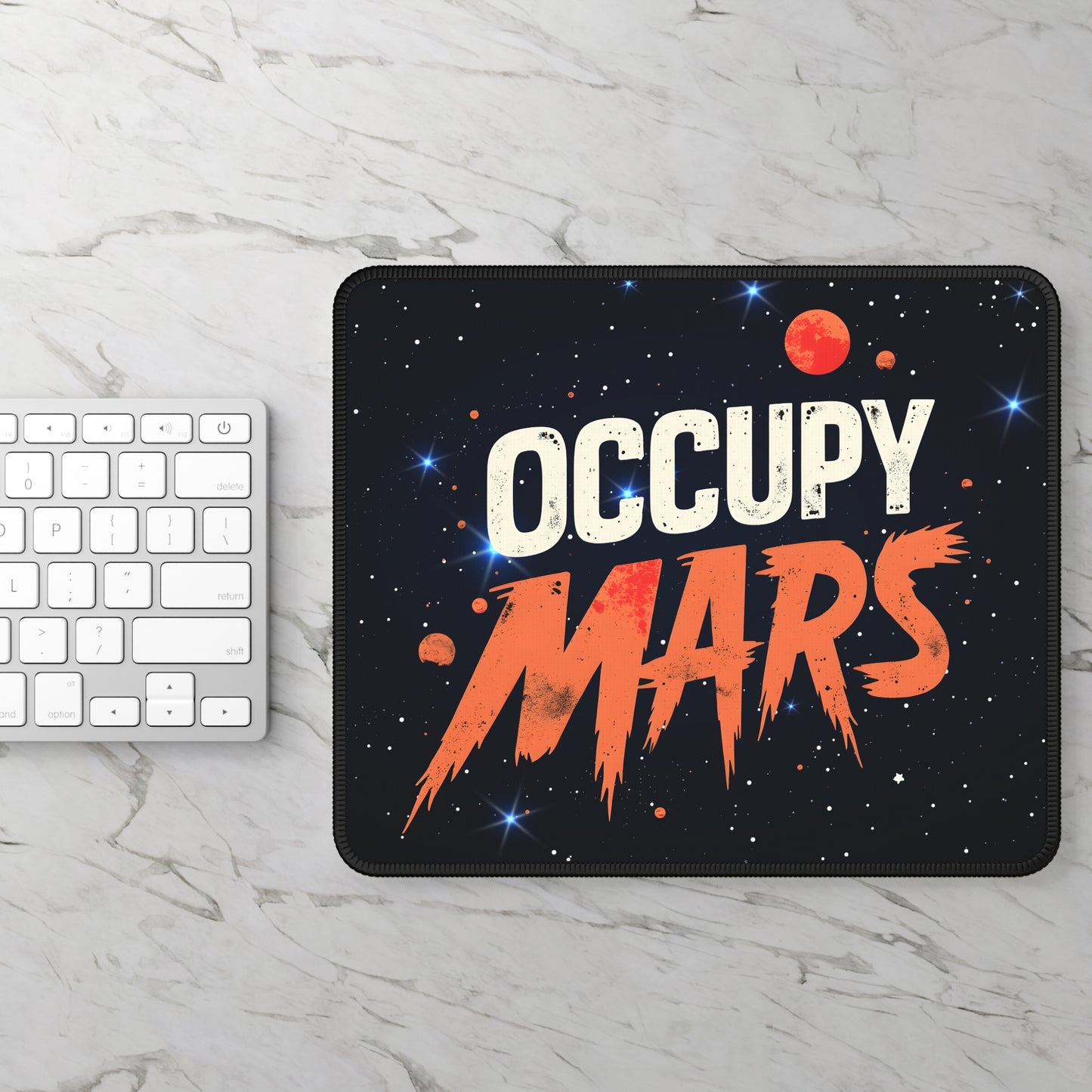 Occupy Mars Mouse Pad