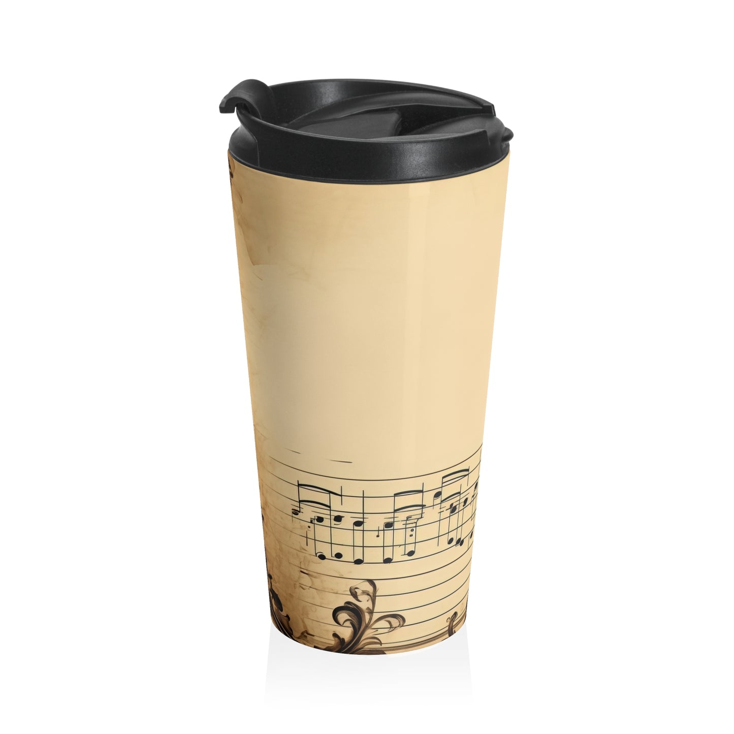 Vintage Sheet Music Travel Mug