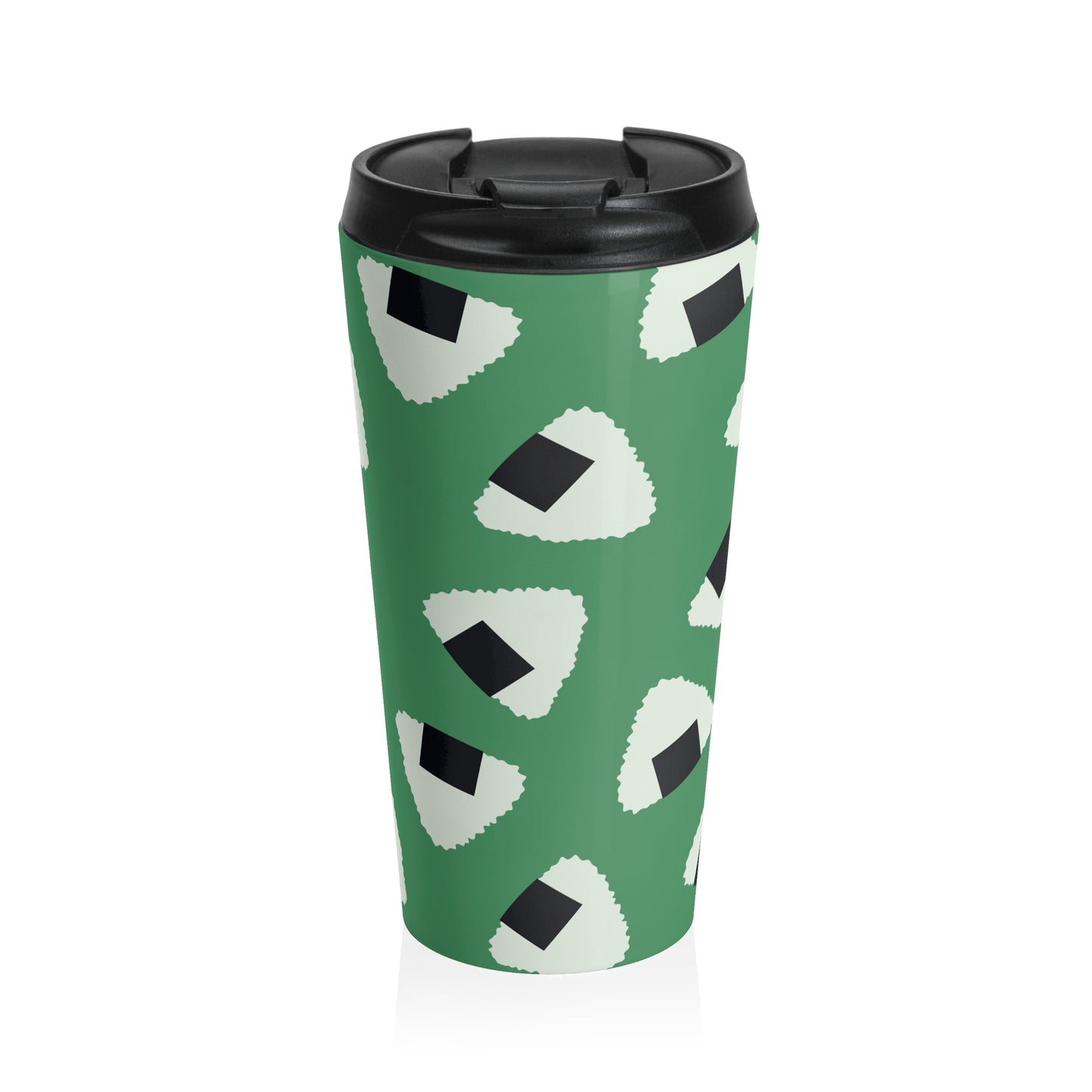 Onigiri Pattern Travel Mug