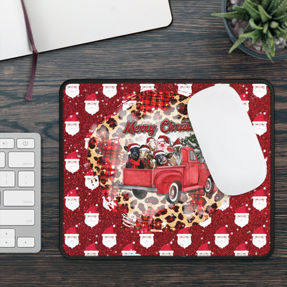 Merry Christmas Dogs Mouse Pad