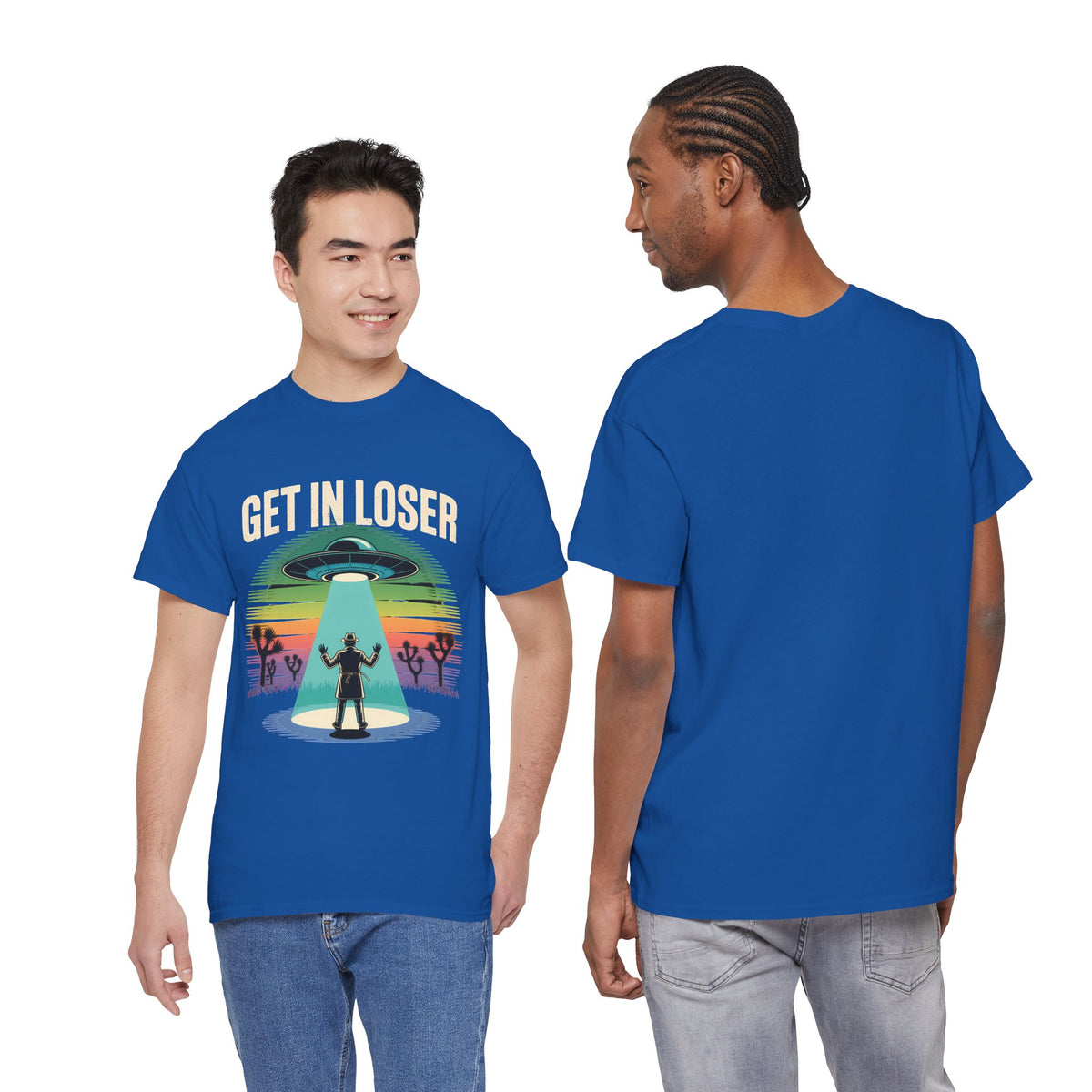 Get In Loser UFO Abduction T-Shirt