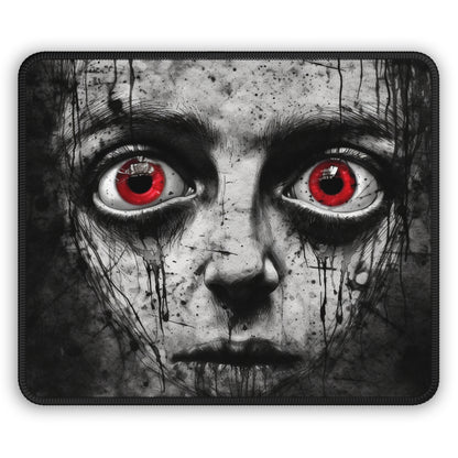 Crimson Eyes Horror Mouse Pad