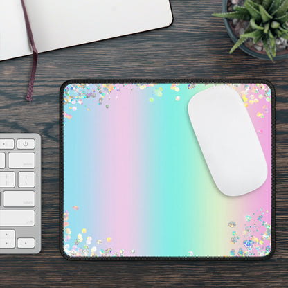 Pastel Glitter Dreams Mouse Pad