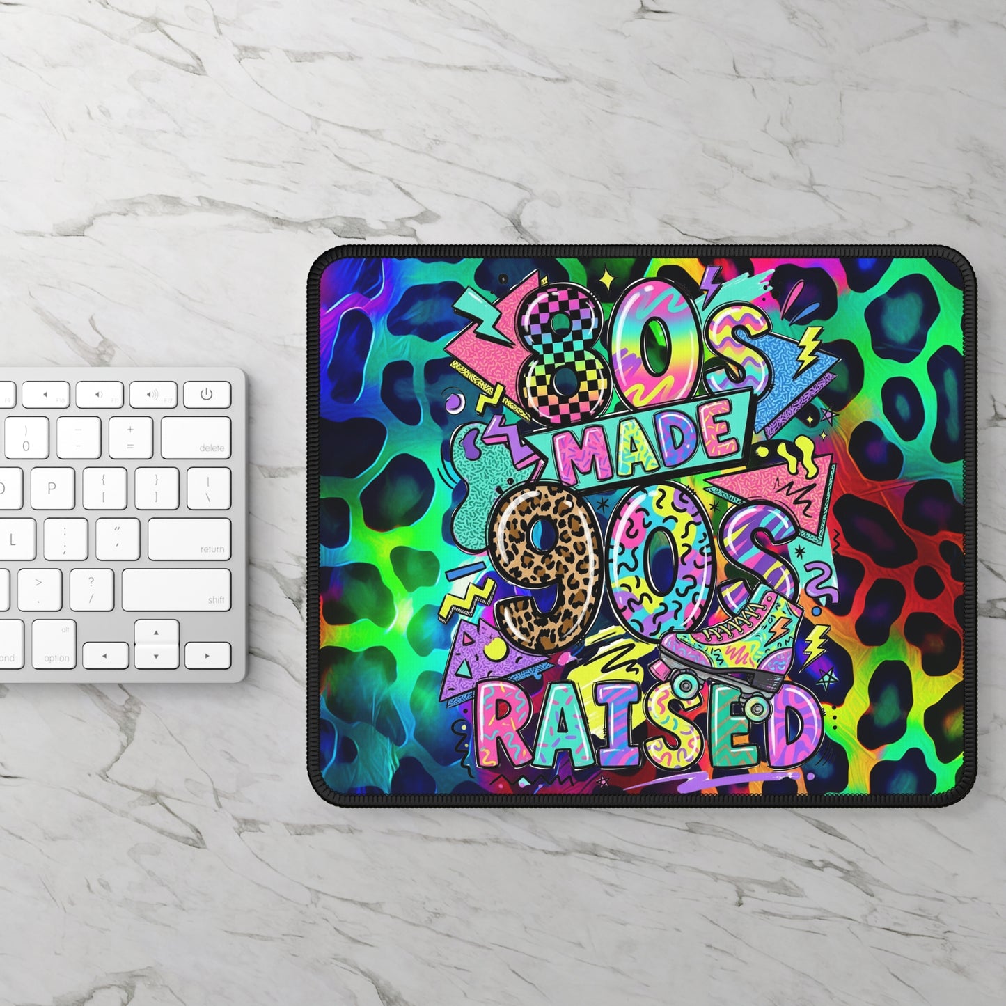 80s Made 90s Raised Mouse Pad