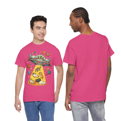 Alien Cat Abduction T-Shirt