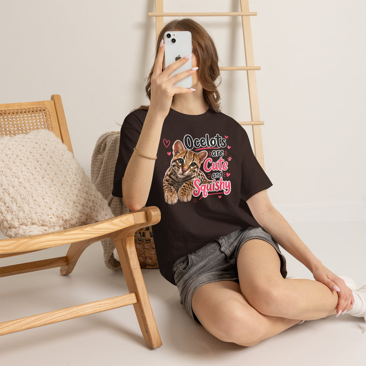 Ocelots Are Cute and Squishy T-Shirt