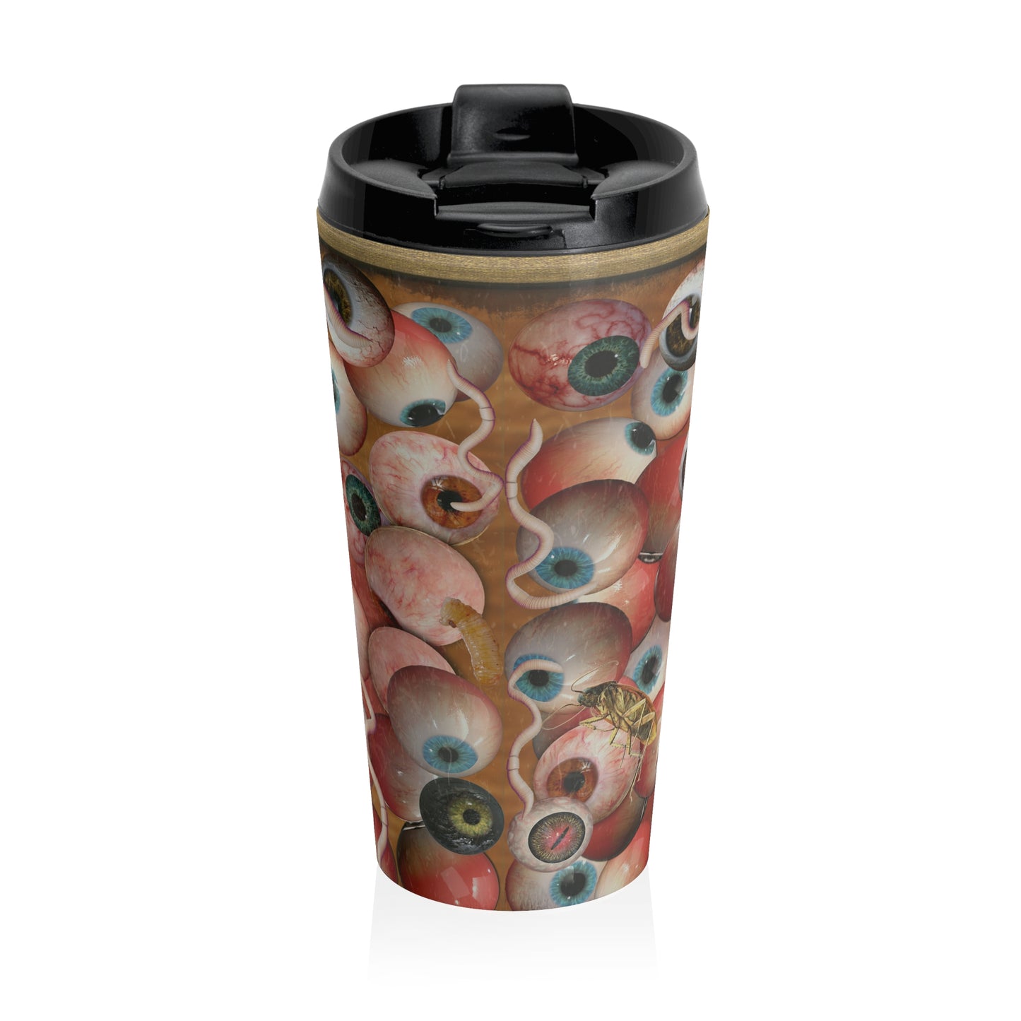 Eyeball Swarm Travel Mug
