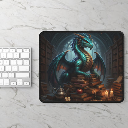 Ancient Tome Guardian Dragon Mouse Pad