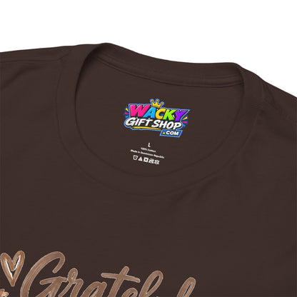 Grateful Thankful Blessed Christian T-Shirt