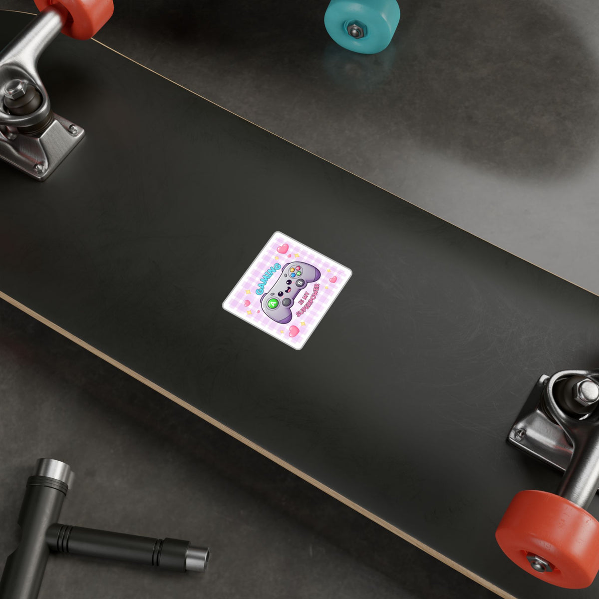Gaming Is My Superpower Kiss-Cut Vinyl Sticker
